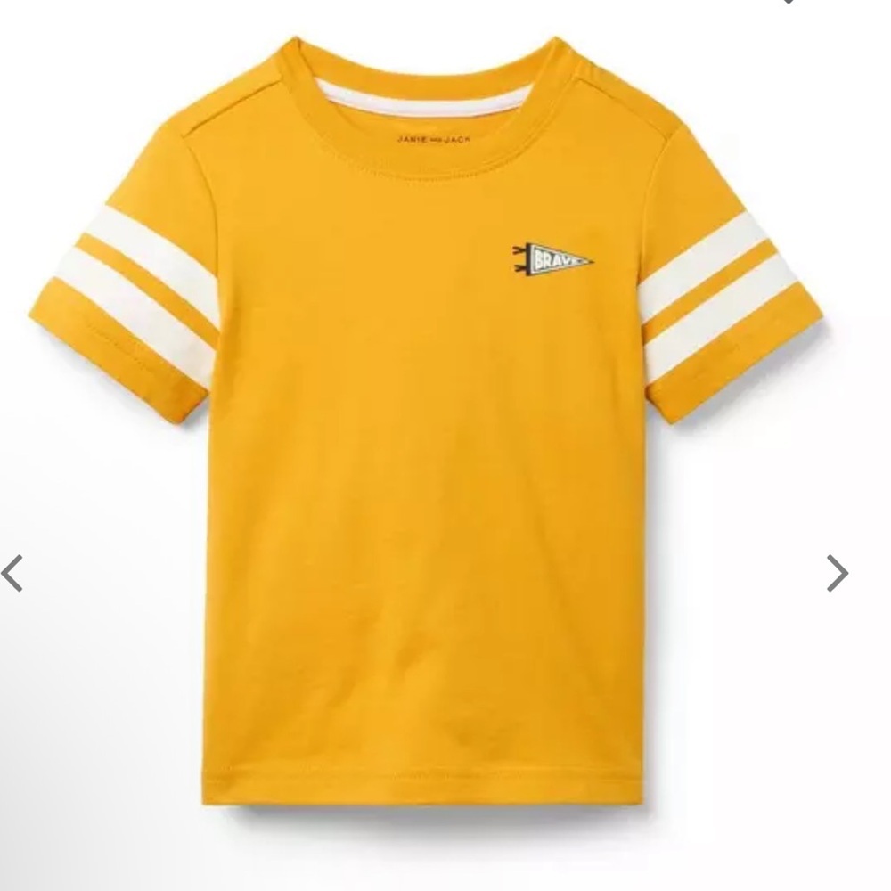 NWT-  Janie and Jack Pennant Flag Tee
